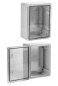 Preview: ARLI Kunststoff-Schaltschrank IP65 mit Sichttür - 300 x 400 x 165 mm transparent Gehäuse