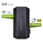 Preview: PCE Wallbox GLB 22KW, Ladedose Typ2 + Zähler ohne Kabel