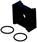 Preview: Komfortverbindungs-Set ohne T-Halter 3/8"