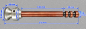 Preview: Schnell-Verriegelungszapfen für RTC 1028 "Steck-Variante" kurz 276mm