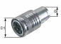Preview: Hydraulikmuffe 1/4" IG HP08-1-IGF06, BGI, 26mm