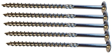 M 8x120/70 Spannplattenschraube Scheibenkopf V2A