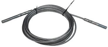 Stahlseil mit  beidseitigem Gewinde M16 L=842cm DTPF E 3. Serie