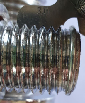 Screw Adapter HB Ø 38mm High 115mm