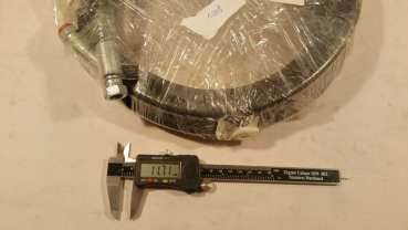 Hydraulikschlauch 265cm für DTPF 6093E 2x 90° Anschluss