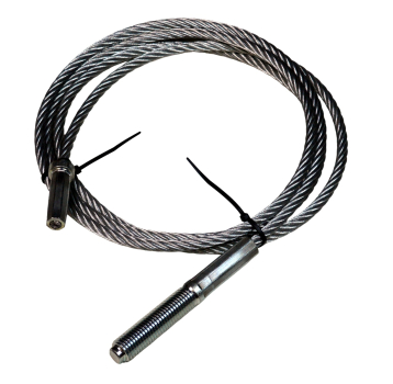 Stahlseil mit Gewinde M16/Muffe L=263cm, DFP 6082