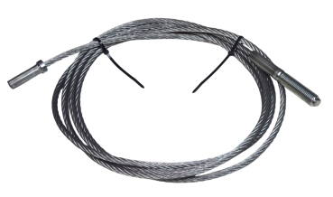 Stahlseil mit Gewinde M16/Muffe L=465cm, DFP 6083 EH