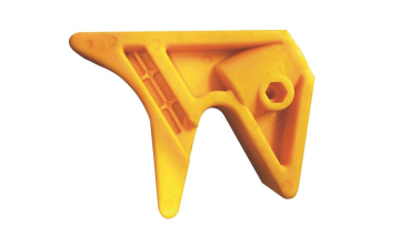 Plastic depressor yellow