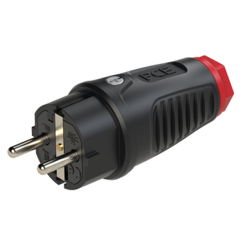 PCE 230V Schuko Gummistecker