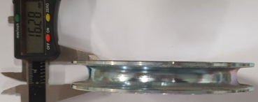 Seilrolle Umlenkrolle Metall (aussen Ø125mm, innen Ø24,5mm) DFP ab Mod.2020