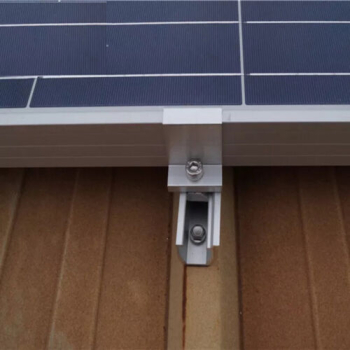 Alu Endmodulhalter 40mm mit Block & Schraube