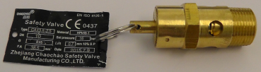 Safety valve 16bar CE