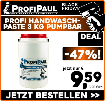 PROFI Handwaschpaste pumpbar -  in 3 kg Behälter
