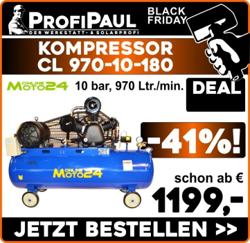 Kompressor 10 bar 180 L (CL 970/10/180)