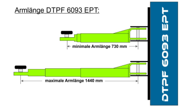 DTPF 6093 EPT 4.0t Hebebühne professional line