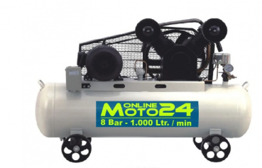 ProfiPaul compressor oil-free 8 bar 280 L (CL 1000/8/280) front