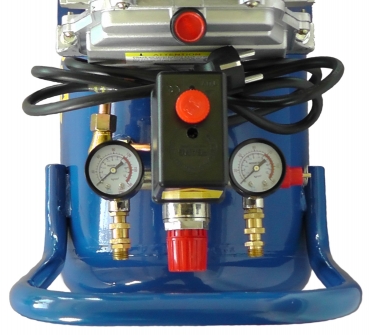 ProfiPaul Kompressor 8 bar 50 L (CL 154/8/50) Manometer und Druckminderer