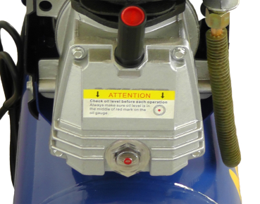 ProfiPaul compressor 8 bar 30 L (CL 192/8/30) aggregate side