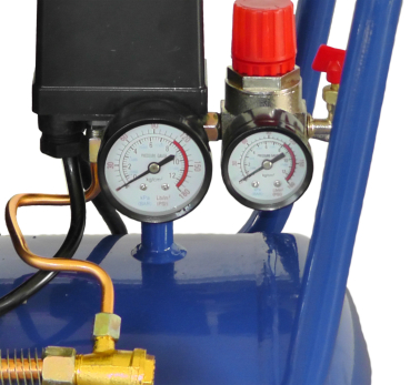 ProfiPaul compressor 8 bar 30 L (CL 192/8/30) pressure gauge