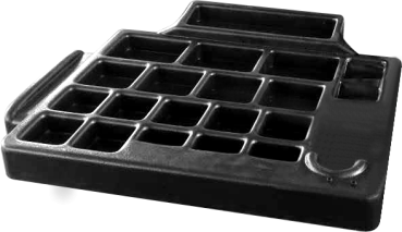 Plastic cover for weights WBC 1024A