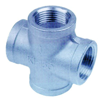 Kreuzstück Edelstahl, 3/8" IG