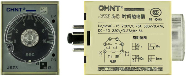 Zeitschalt-Relais 8-Pin rund, YSZ3 A-B, 220V