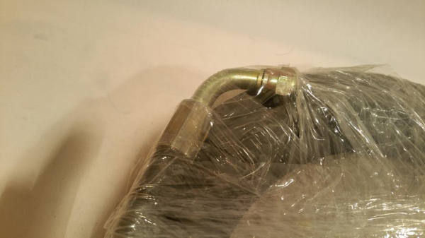 Hydraulikschlauch 515 cm, gerader und 90° Anschluss