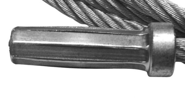Stahlseil mit Gewinde M16/Muffe L=313cm, DFP 6083 EH