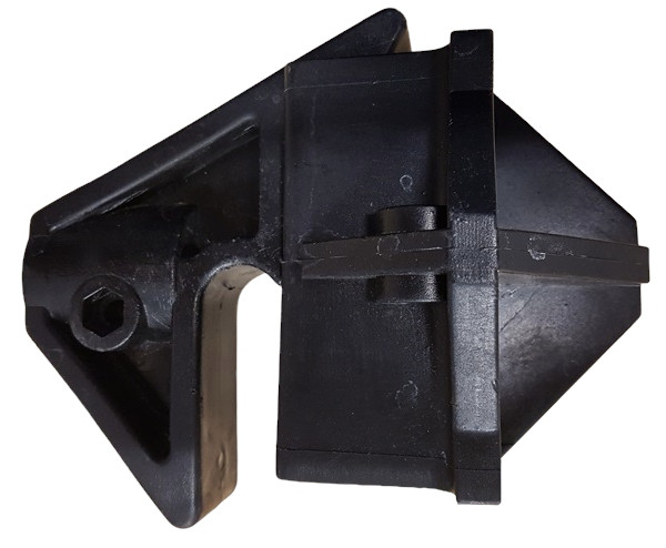 Wulstniederhalter für Hilfsarm 360/370 schwarz