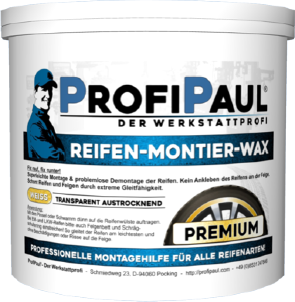 Reifenmontagepaste Premium-Universal weiß