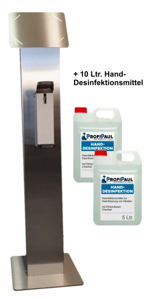 Edelstahl Desinfektions-Station "ProfiPaul"