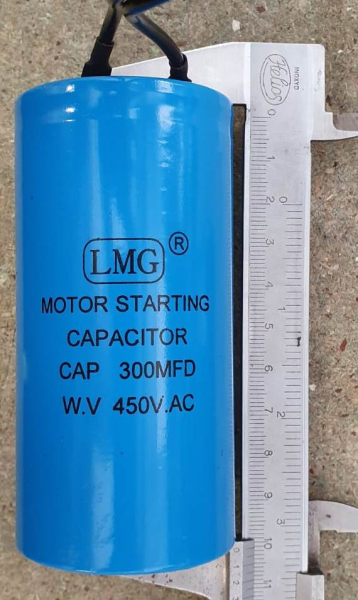 Motor - Betriebskondensator 250V, 200uF CD 60 f. Reifenmaschinen Motor