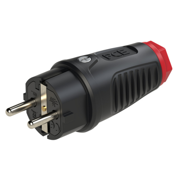 PCE 230V Schuko Gummistecker