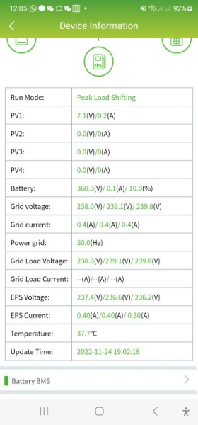 20KW/40kwh All-In-One Photovoltaik Energiespeicher