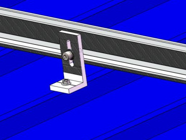 Alu Halter Blechdachmontage einfach