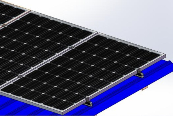 Alu Halter Blechdachmontage einfach