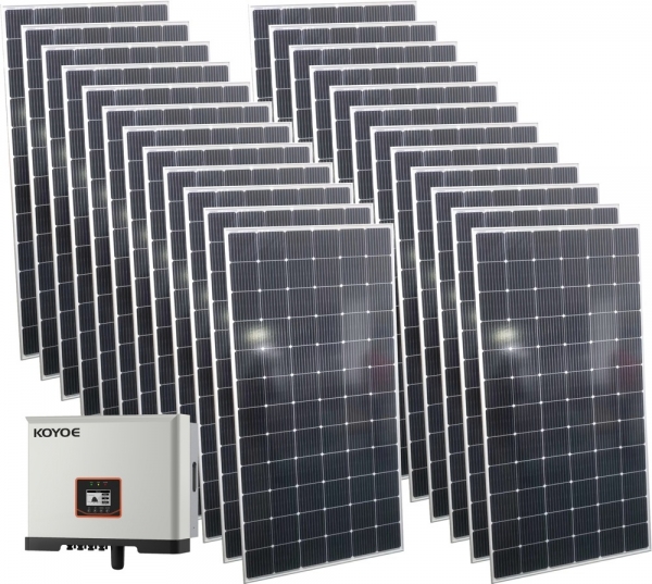 14,76 kwp Photovoltaikanlage komplett Installationsfertig