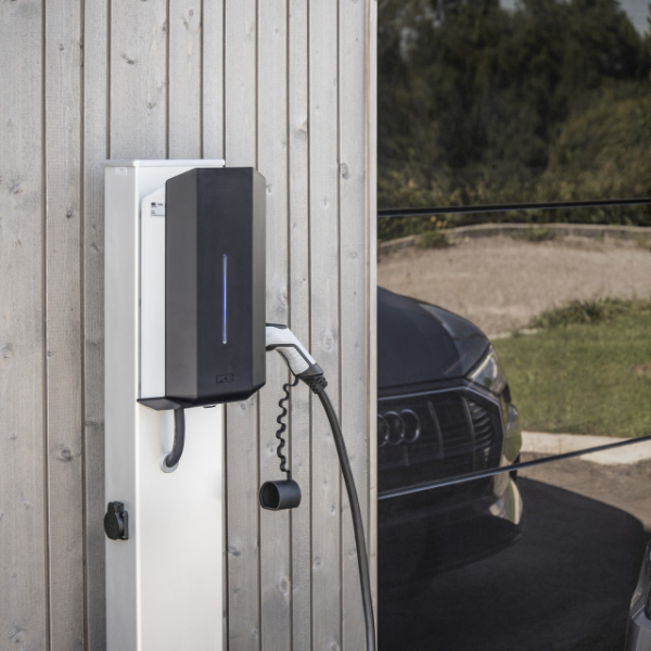 PCE Wallbox GLB 22KW, Ladedose Typ2 + Zähler ohne Kabel
