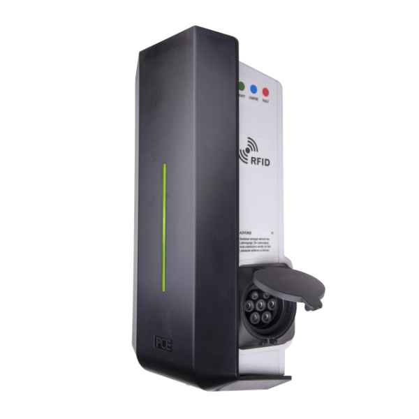 PCE Wallbox GLB 22KW, Ladedose Typ2 + Zähler ohne Kabel