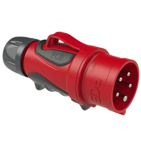 CEE Stecker 400V/16A rot 5polig