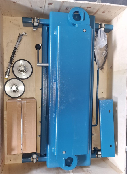 Achsfreiheber hydraulisch (pneumatik Pumpe) für 4-Säulen Hebebühne