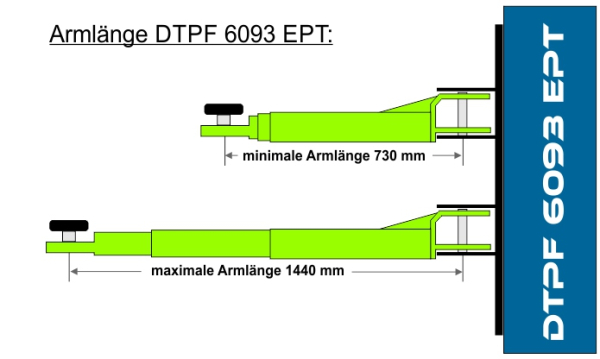 DTPF 6093 EPT 4.0t Hebebühne professional line