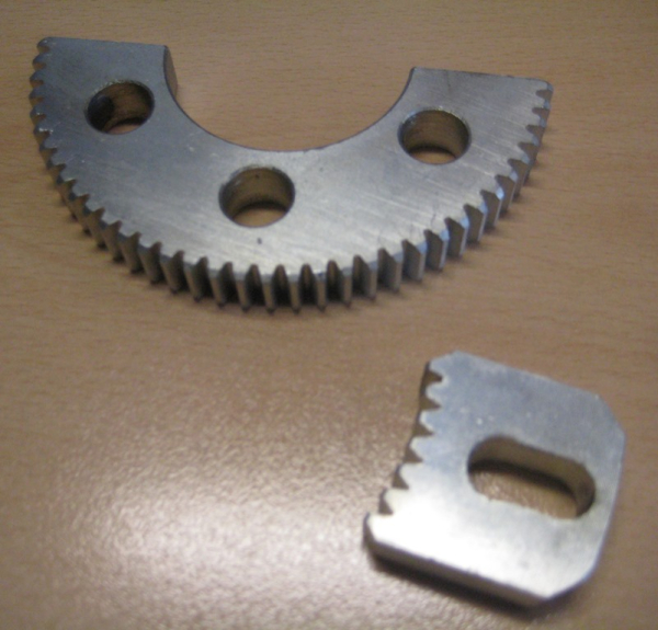 Sprockets small für thies semi circular
