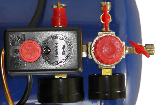 ProfiPaul compressor 8 bar 30 L (CL 192/8/30) pressure reducer