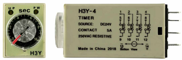 Time-Relay, Timer 14-Pin