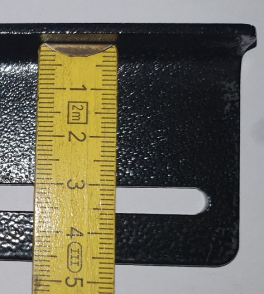 Endschalter Halter Stahl pulverbeschichtet