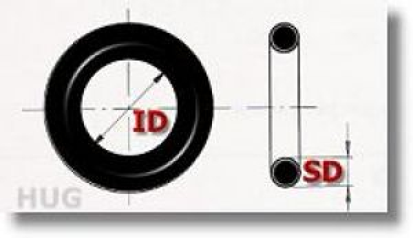 O-Ring 12x2,0mm NBR70