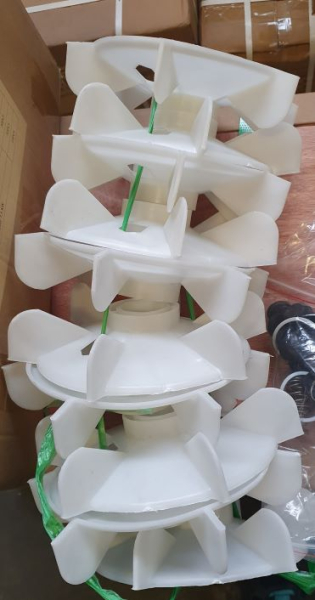 Plastic fans for E-Motor 7,5 kW