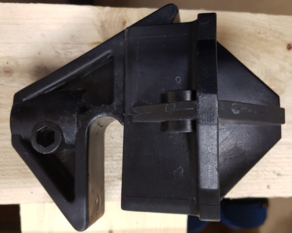 Konischer Felgen-Niederdrücker für Hilfsarm HL360/370 schwarz
