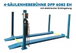 DFP 6083 EH 4.0t 4-Säulen Hebebühne 2120mm
